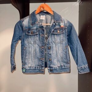 Kids Blue Denim Jacket